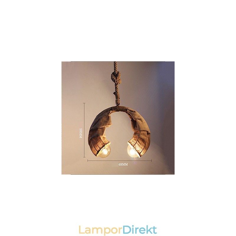 Pendellampor Traditionell Klassisk Retro Metall