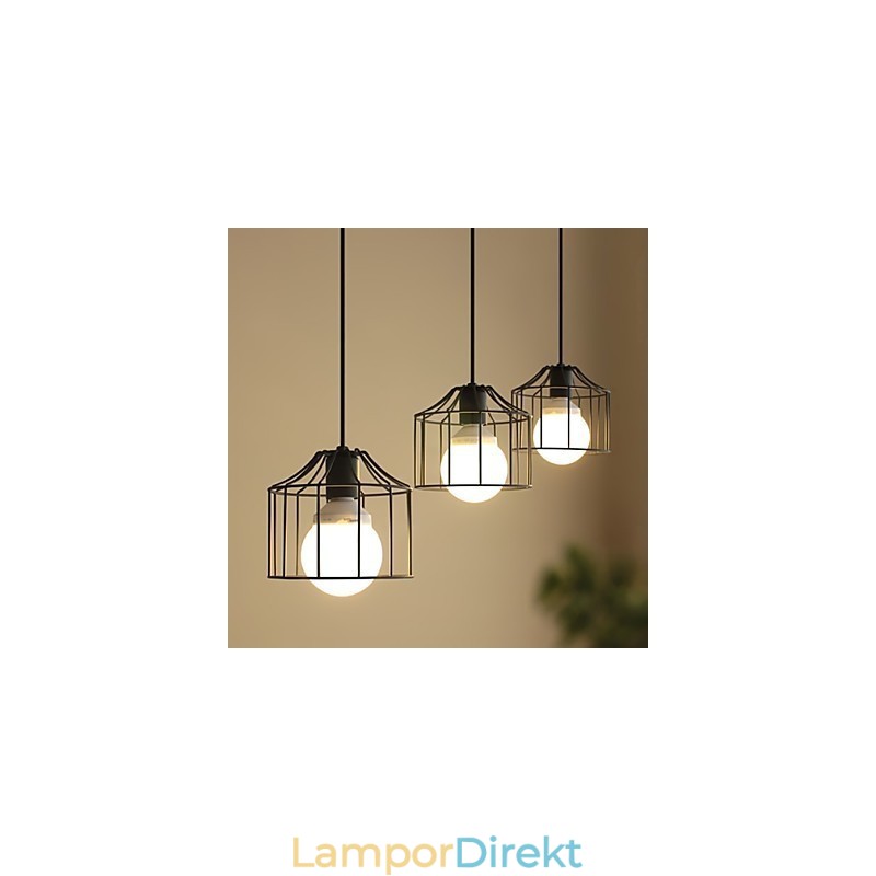 1 Lampor Country Metall Taklampa