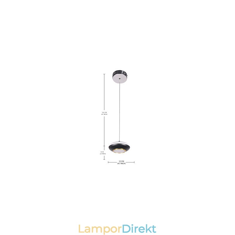 Modernt Flygande Tefat Design Högkvalitativt Pendel Light Cafe