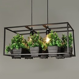 Modern Och Modern Dekorativ Design Taklampa (Inkluderar Inte Växter)