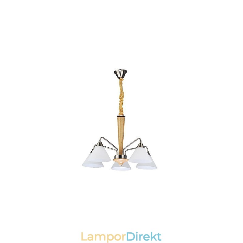 Pendellampor Modern Contemporary Wood Bamboo