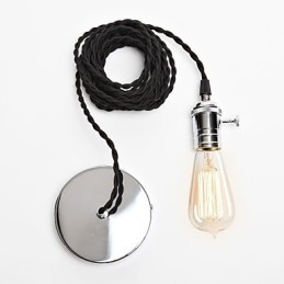 Traditionell Klassisk Vintage Mini Stil Metall Taklampa