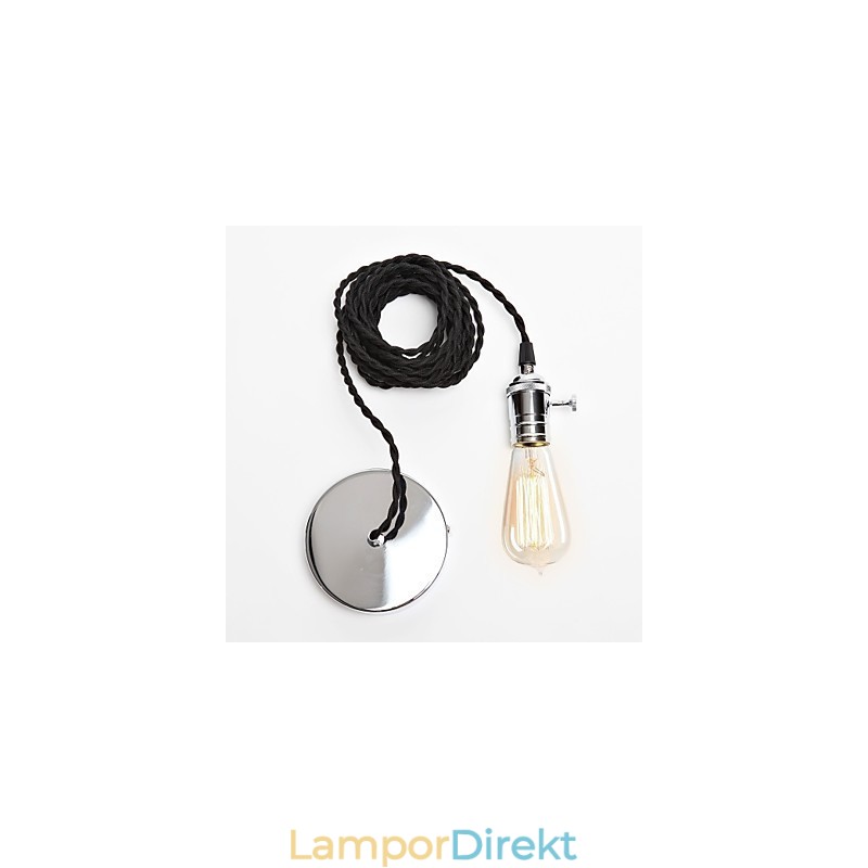 Traditionell Klassisk Vintage Mini Stil Metall Taklampa