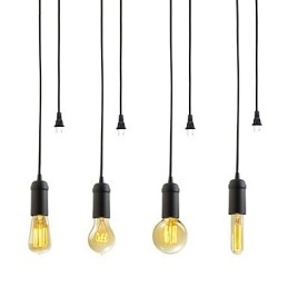 Vintage Mini Style Målning Metall Pendel Light Garage