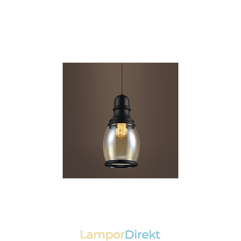 Retro Lighting Loft Lights Glas Pendel Light