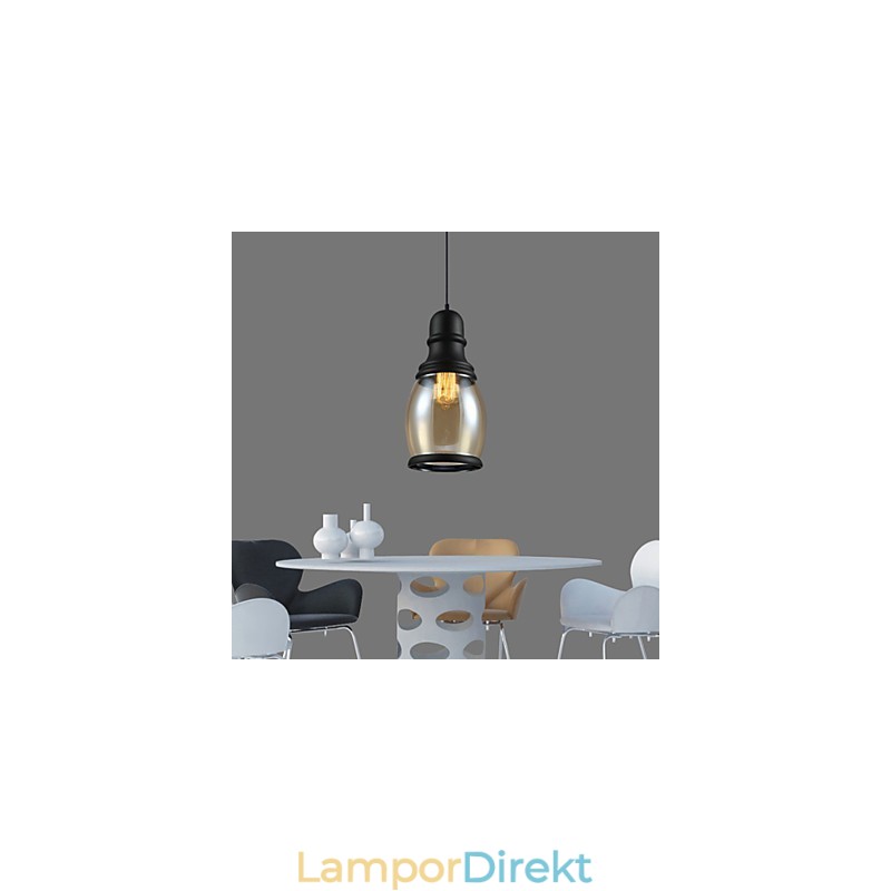 Retro Lighting Loft Lights Glas Pendel Light