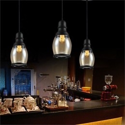 Retro Lighting Loft Lights Glas Pendel Light
