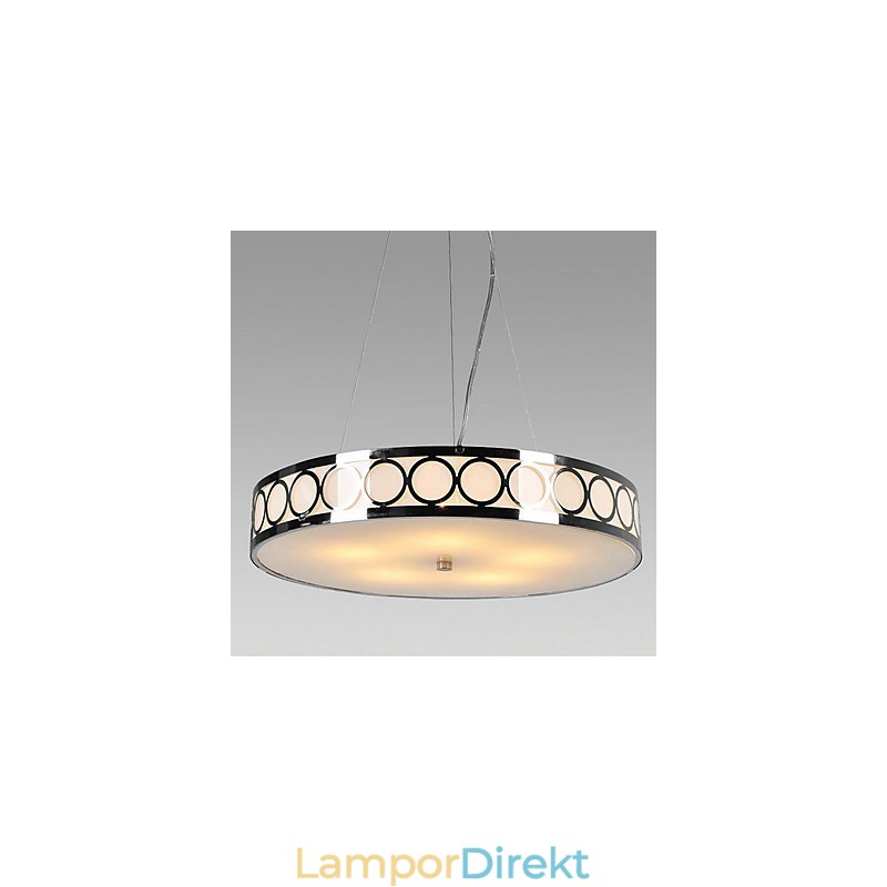 Taklampa I Kristall Med 5 Lampor