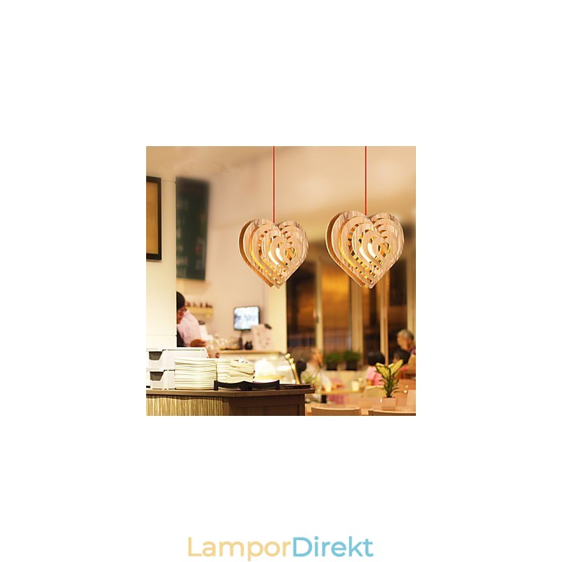 Ljuskrona Mini Style Lantern Trä Bambu