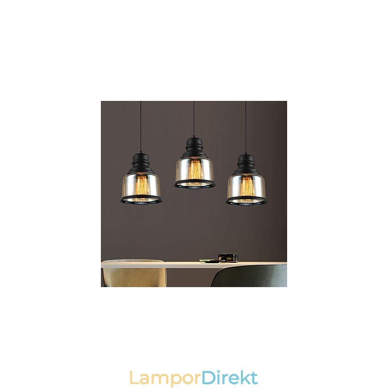 Retro Lighting Loft Lights Glas Pendel Light