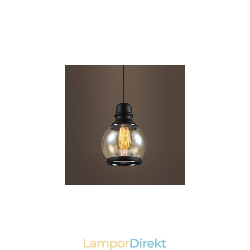 Retro Lighting Loft Lights Glas Pendel Light