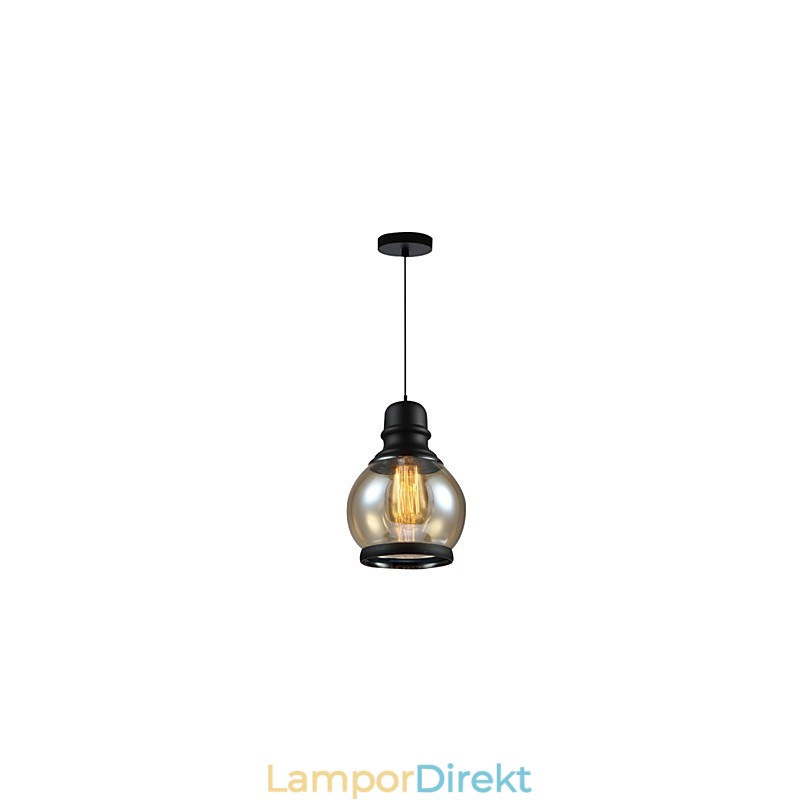 Retro Lighting Loft Lights Glas Pendel Light