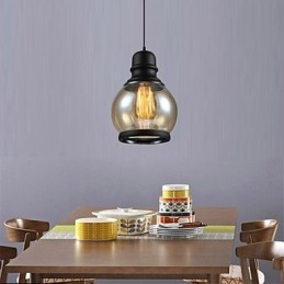 Retro Lighting Loft Lights Glas Pendel Light