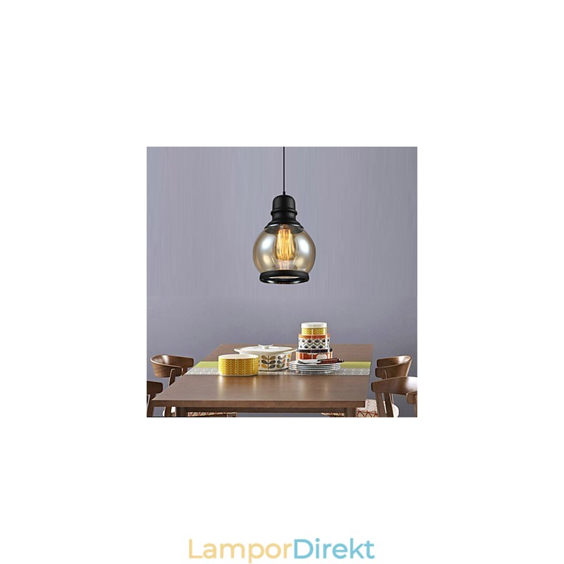Retro Lighting Loft Lights Glas Pendel Light