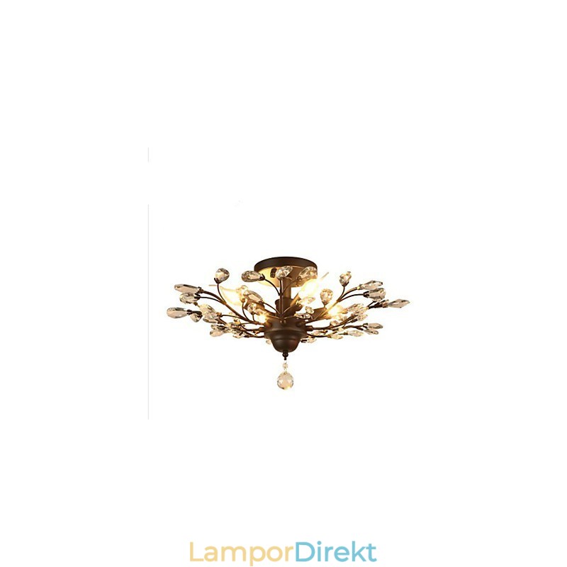Mediterranean Retro Creative Suction Top Enkla Lampor