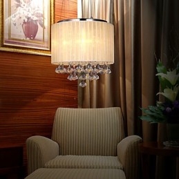Elegant Kristallhängande Lampa Med 4 Lampor