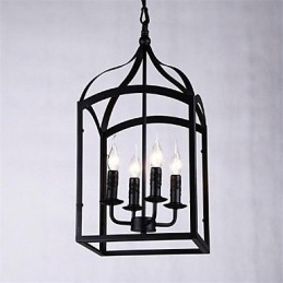 Moderna Samtida Traditionella Klassiska Rustik Lodge Retro Lantern Country Globe Mini-Stil Metall Taklampa