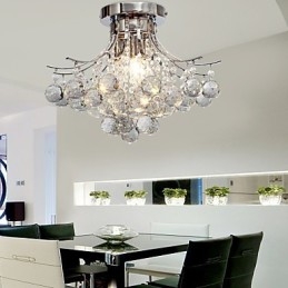 Ljuskrona Modern Crystal 3 Lampor
