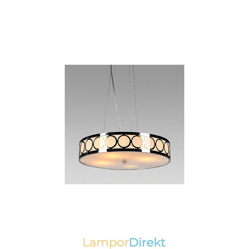 Taklampa I Kristall Med 4 Lampor