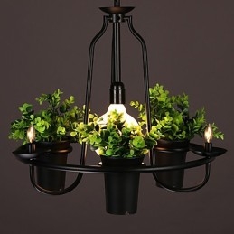 Modern Och Modern Dekorativ Design Taklampa (Inkluderar Inte Växter)