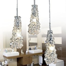 Tradition Classic Transparent Glas 3 Ljus Ljuskrona