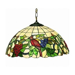 Grapes And Birds 2 Ljus Pendellampa