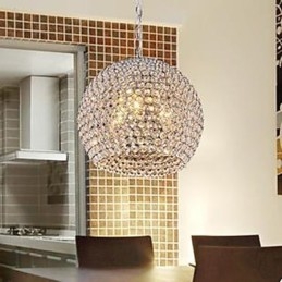 Kontrakterad Och Samtida Creative Arts K9 Crystal Meals Ljuskrona