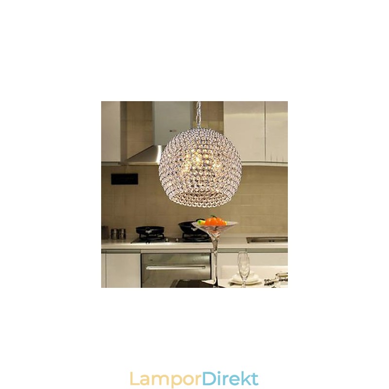 Kontrakterad Och Samtida Creative Arts K9 Crystal Meals Ljuskrona