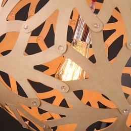 Ljuskrona Mini Style Lantern Trä Bambu