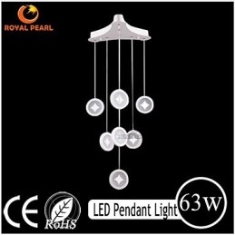 63W Pendellampa Modern Hemdekorativ Belysning