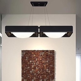 Pendellampor 2 Ljus Modern Enkel Konstnärlig