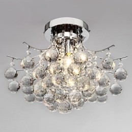 Ljuskrona Modern Crystal 3 Lampor