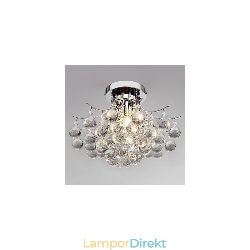 Ljuskrona Modern Crystal 3 Lampor