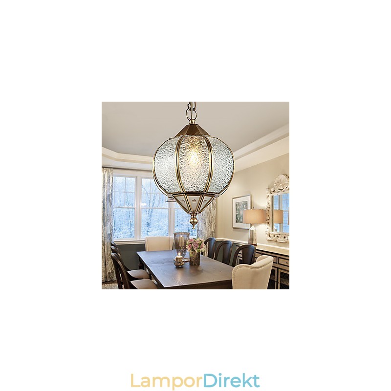 Pendellampor Crystal Mini Style Traditionell Klassisk Metall