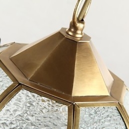 Pendellampor Crystal Mini Style Traditionell Klassisk Metall