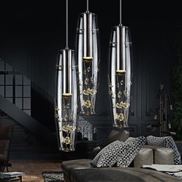 Modern Och Modern Mini Stil Galvaniserad Metall Taklampa Barn