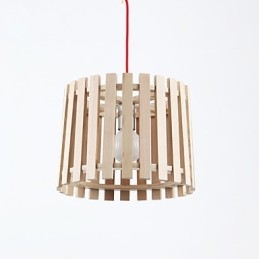 Pendellampor Mini Style Modern Contemporary Wood