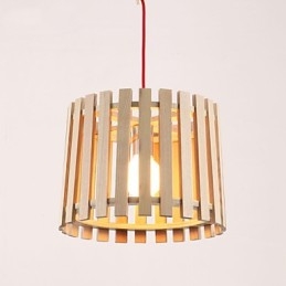Pendellampor Mini Style Modern Contemporary Wood