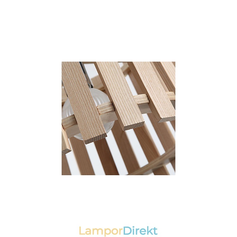 Pendellampor Mini Style Modern Contemporary Wood