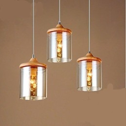 Glass Art Liten Pendellampa Ljus