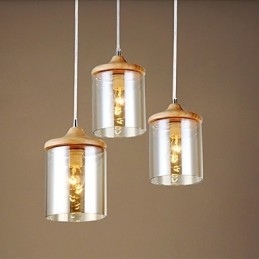 Glass Art Liten Pendellampa Ljus