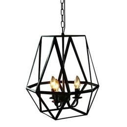 Country Mini Stil Målning Metall Taklampa