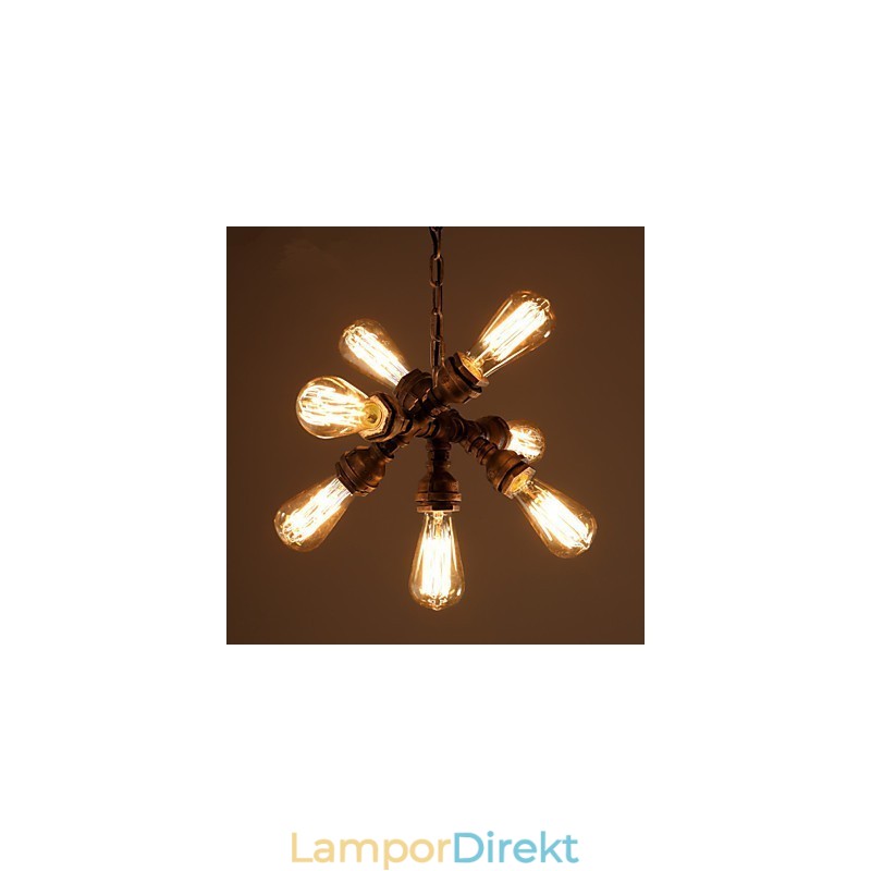 Pendellampor Mini Style Traditionell Klassisk Metall