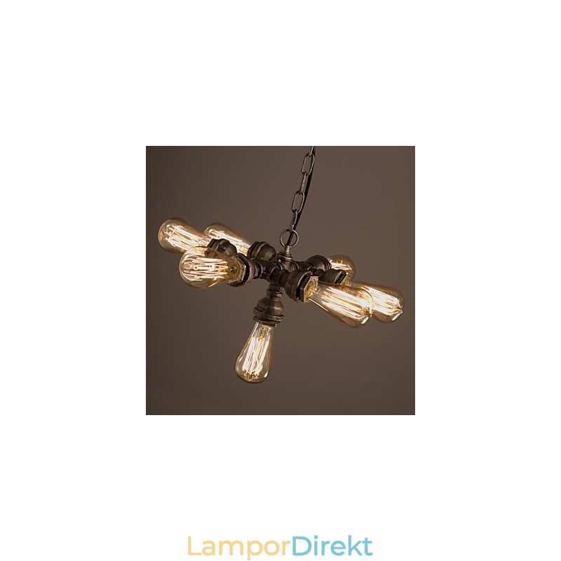 Pendellampor Mini Style Traditionell Klassisk Metall