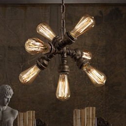 Pendellampor Mini Style Traditionell Klassisk Metall