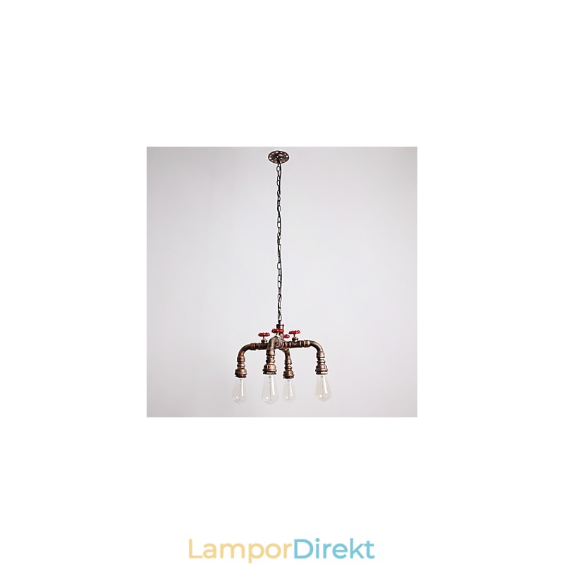 Vattenrör Retro 4Light Målarhänge