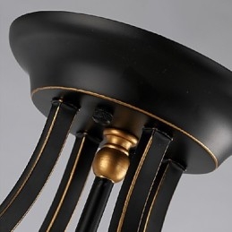 Modern Och Modern Elektropläterad Metallkrona I Ministil