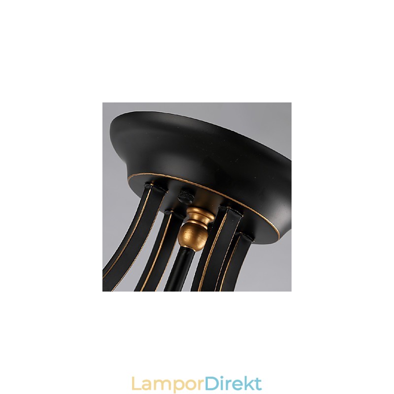 Modern Och Modern Elektropläterad Metallkrona I Ministil