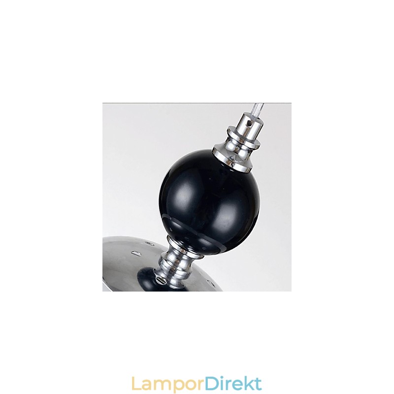 Klassisk Modern Fotboll Rund Taklampa 3 Lampor