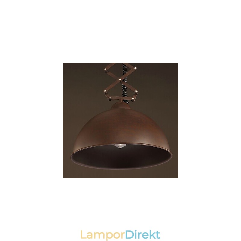 Lampskärm Svart Smidesjärn Flexibel Ljuskrona Industrilager Café Lock Skärm Ljuskrona